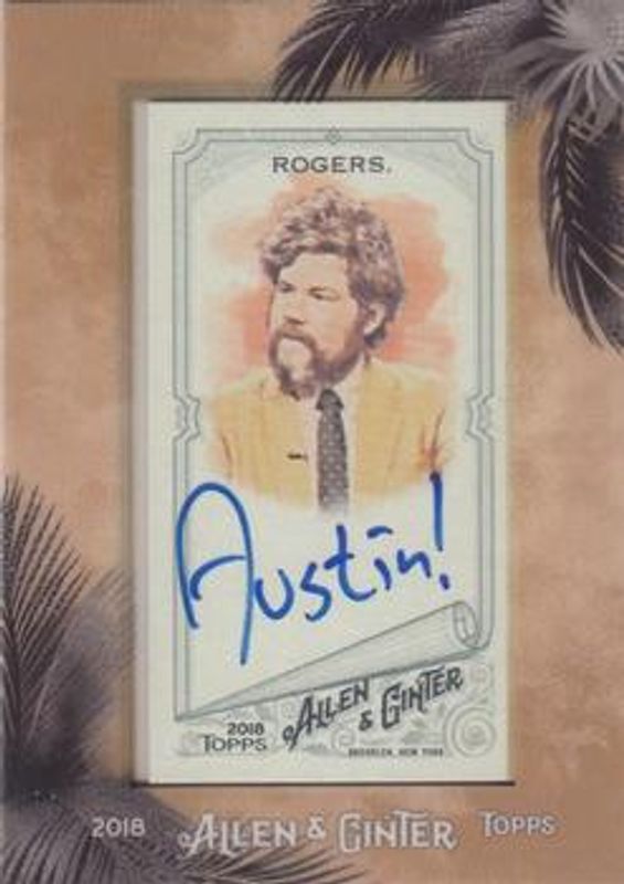 2018 Topps Allen & Ginter #MA-AO Framed Mini Non Baseball Autographs