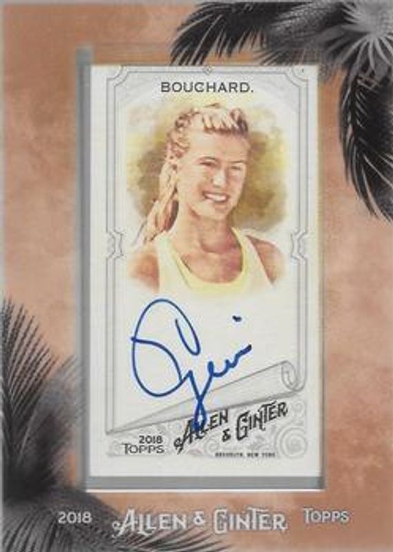 2018 Topps Allen & Ginter #MA-GU Framed Mini Non Baseball Autographs