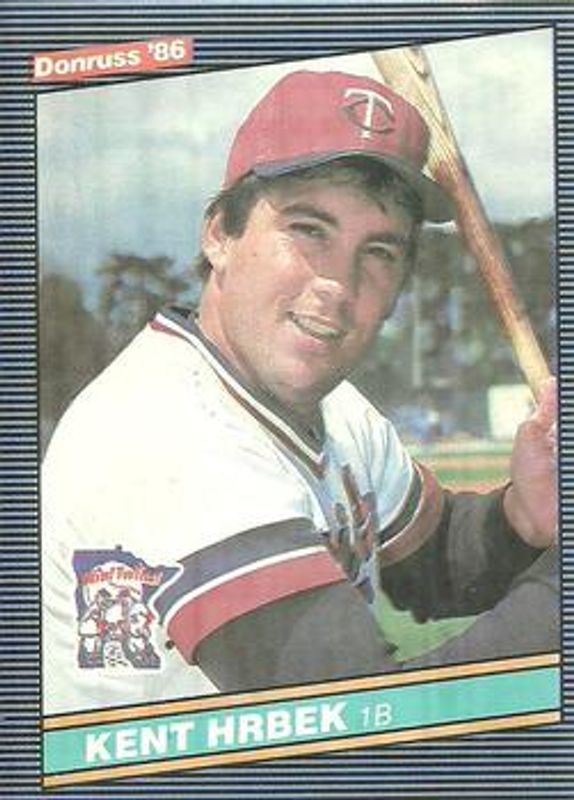 Kent Hrbek 1986 Donruss #70 Base RAW