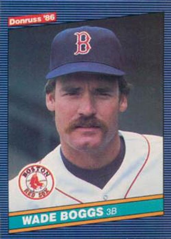 Wade Boggs 1986 Donruss #371 Base RAW