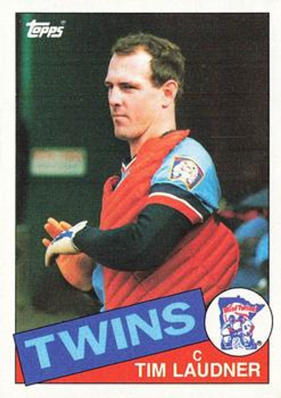 Tim Laudner 1985 Topps #71 Base RAW