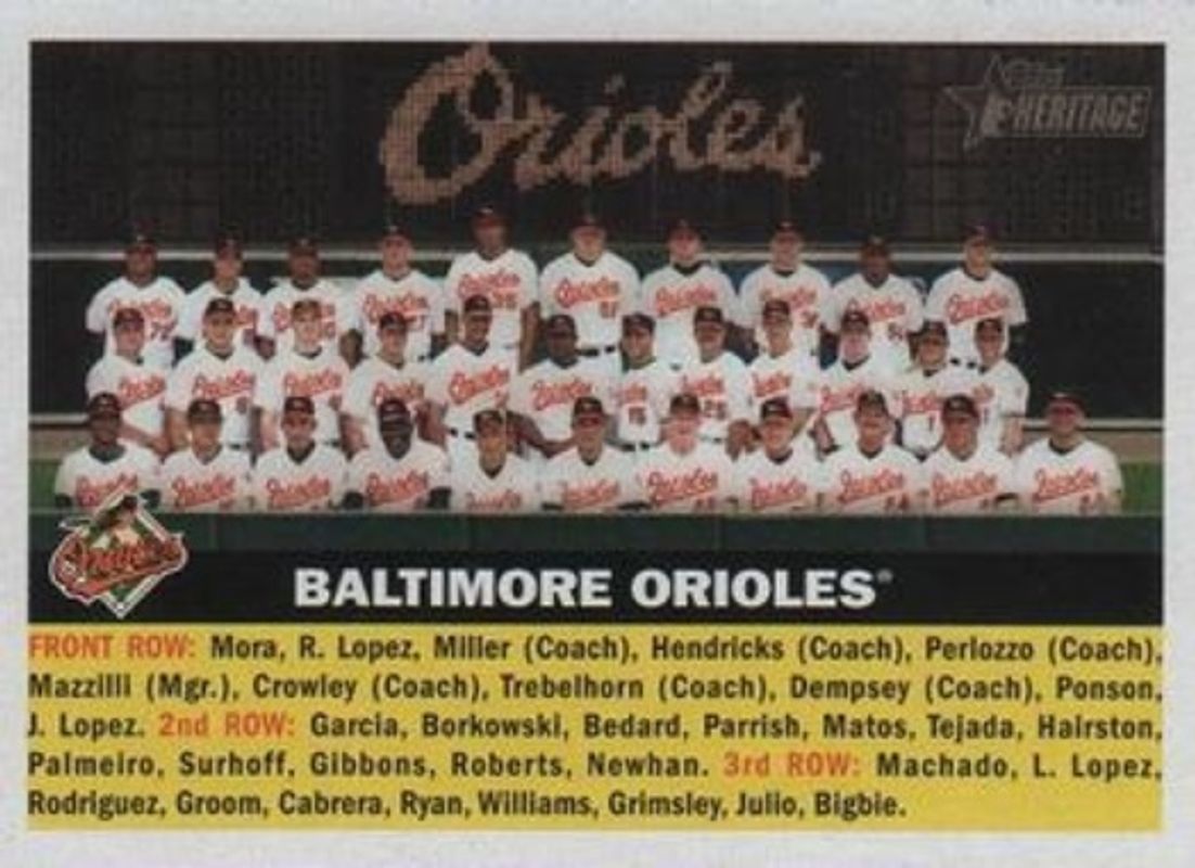 2005 Topps Heritage #100 Base