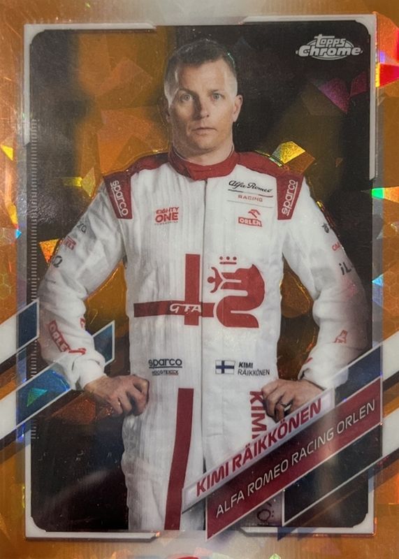 2021 Topps Chrome Formula 1 Sapphire Edition #15 Orange /25