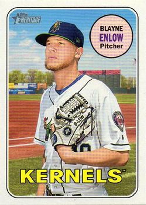 2018 Topps Heritage Minor League #152 Glossy