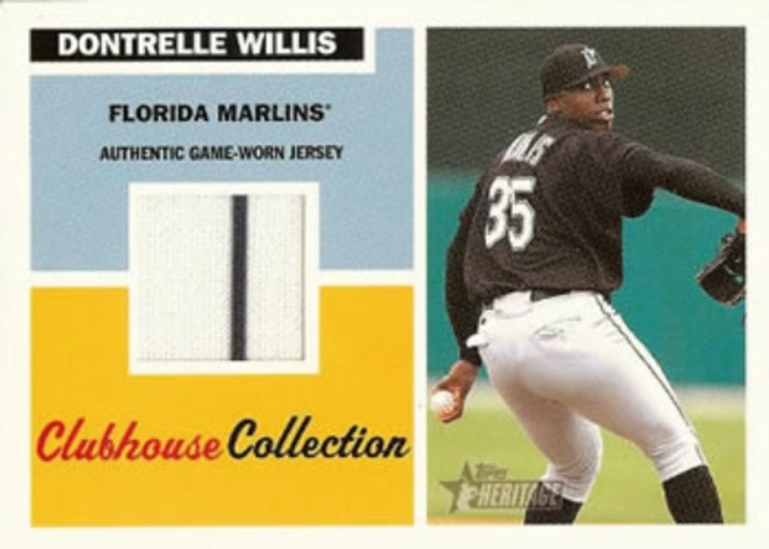 2005 Topps Heritage #CCR-DW Clubhouse Collection Relics