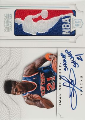 2012 National Treasures #116 Rookie Patch Auto - Logoman /1