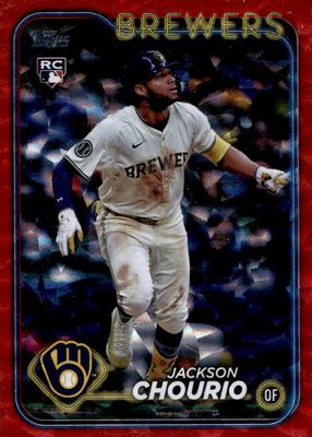 2024 Topps Update #US240 Red Crackle Foilboard /199
