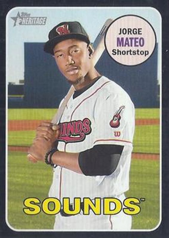 2018 Topps Heritage Minor League #29 Black /50