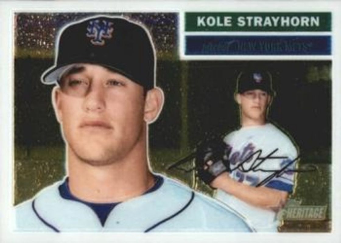 Kole Strayhorn 2005 Topps Heritage #THC99 Chrome /1956 Rookie RAW