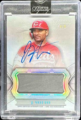 2024 Topps Dynasty #ABG-JV Autographed Batting Glove