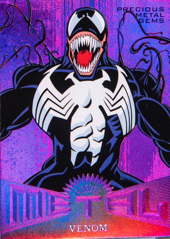 2017 Fleer Ultra Spider-Man #MM23 Precious Metal Gems Purple /5