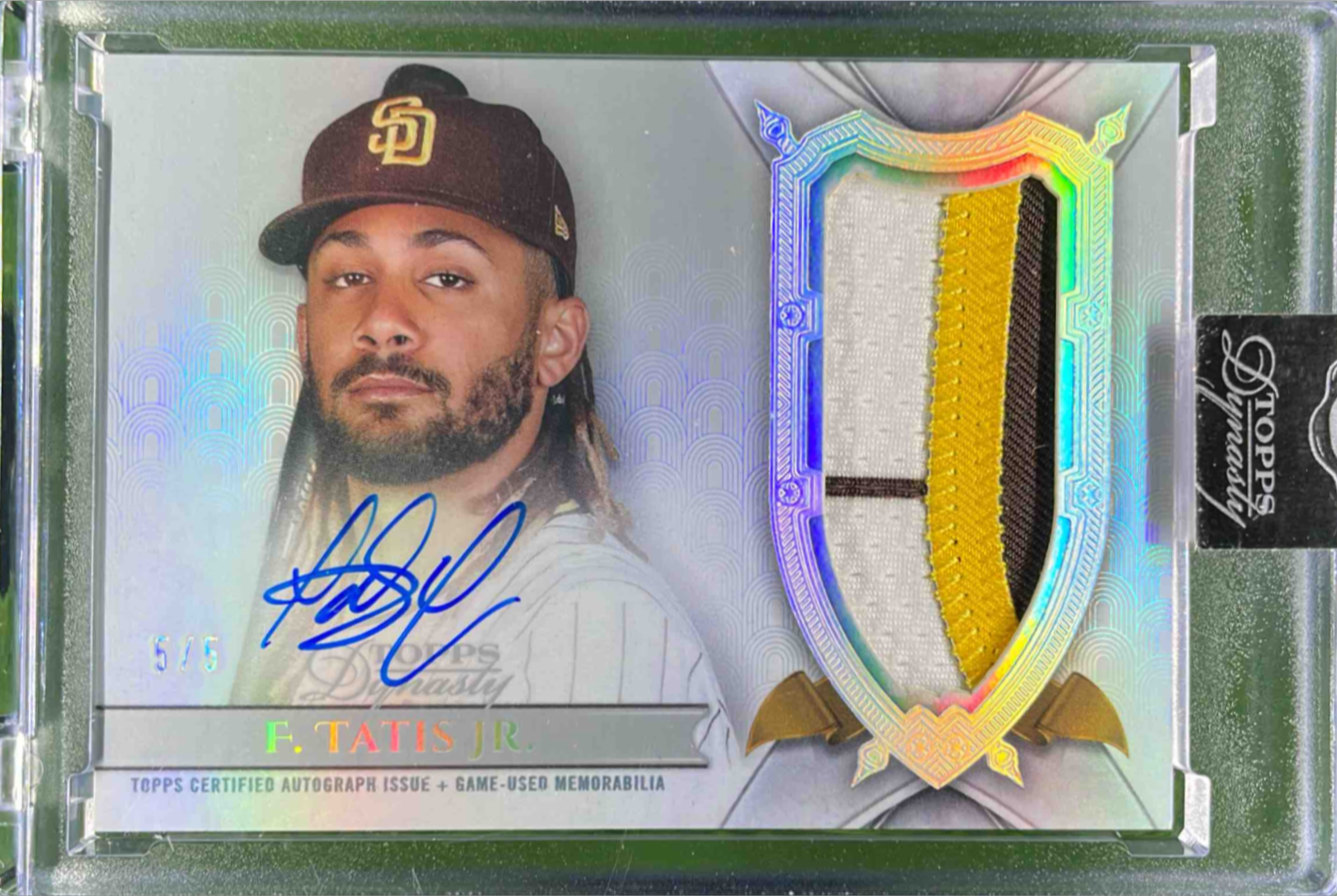 Fernando Tatis Jr. 2024 Topps Dynasty #DAP-FT4 Silver /5 Price
