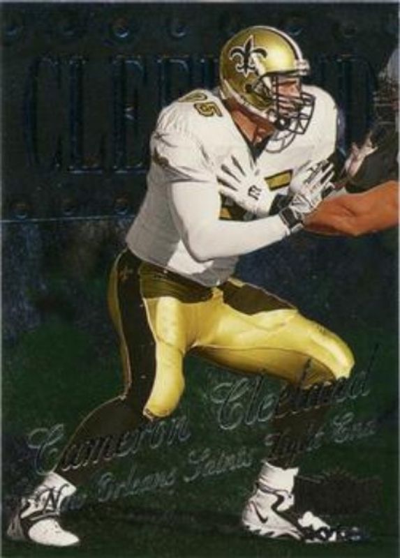 Cameron Cleeland 1999 Metal Universe #63 Base RAW