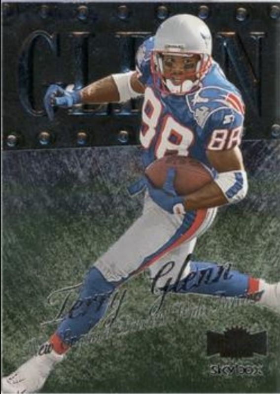Terry Glenn 1999 Metal Universe #101 Base RAW