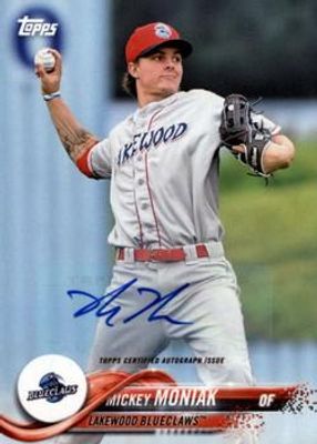 2018 Topps Pro Debut #166 Autographs