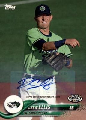 2018 Topps Pro Debut #87 Autographs