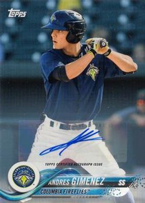 2018 Topps Pro Debut #124 Autographs