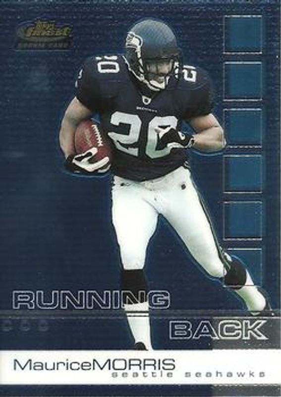 Maurice Morris 2002 Topps Finest #83 Base Rookie RAW