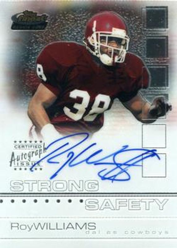 Roy Williams 2002 Topps Finest #125 Base RAW