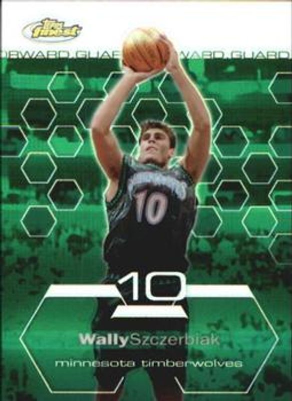 Wally Szczerbiak 2002 Topps Finest #63 Refractor /250 RAW
