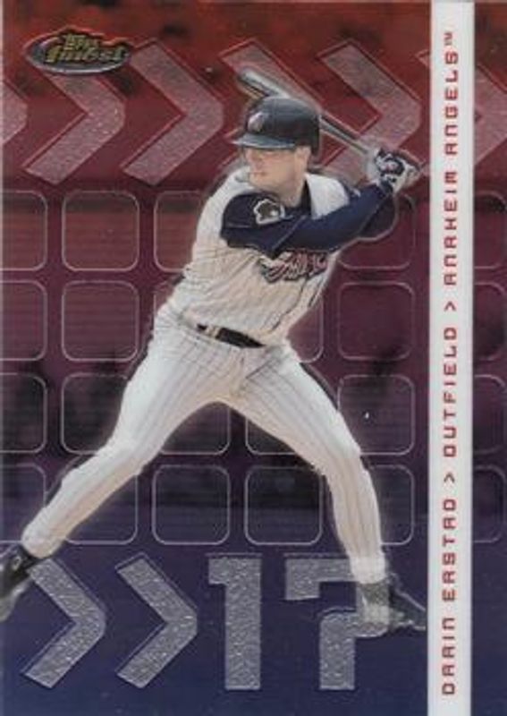 Darin Erstad 2002 Topps Finest #44 Base RAW