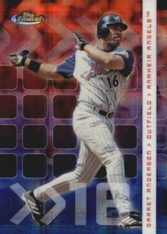 2002 Topps Finest #73 X-Fractor /299