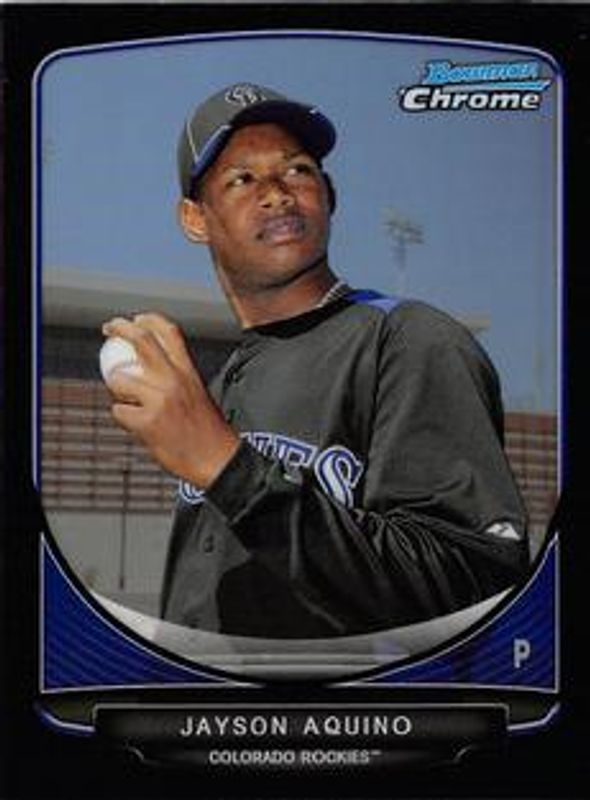 2013 Bowman Chrome Mini #68 Black Refractor /25