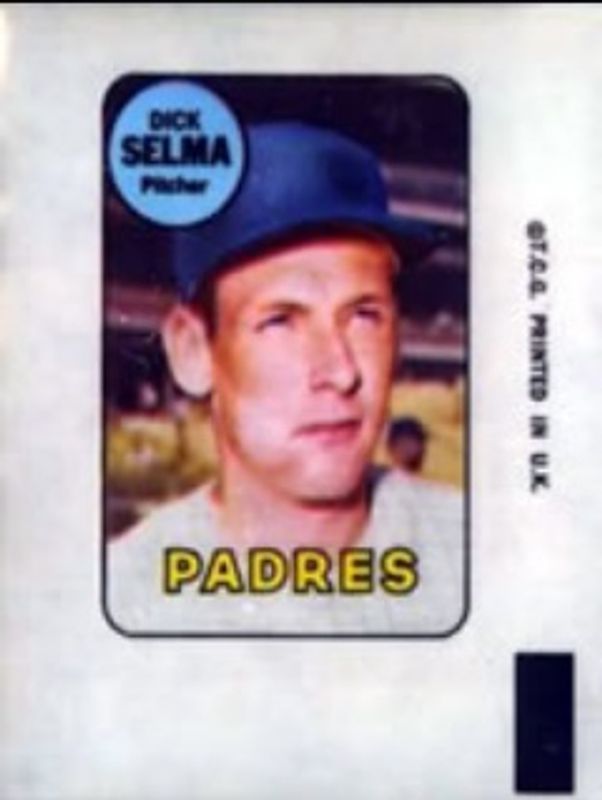1969 Topps Decals