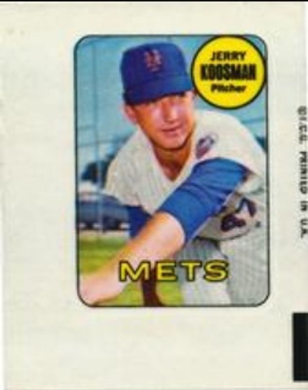 1969 Topps Decals