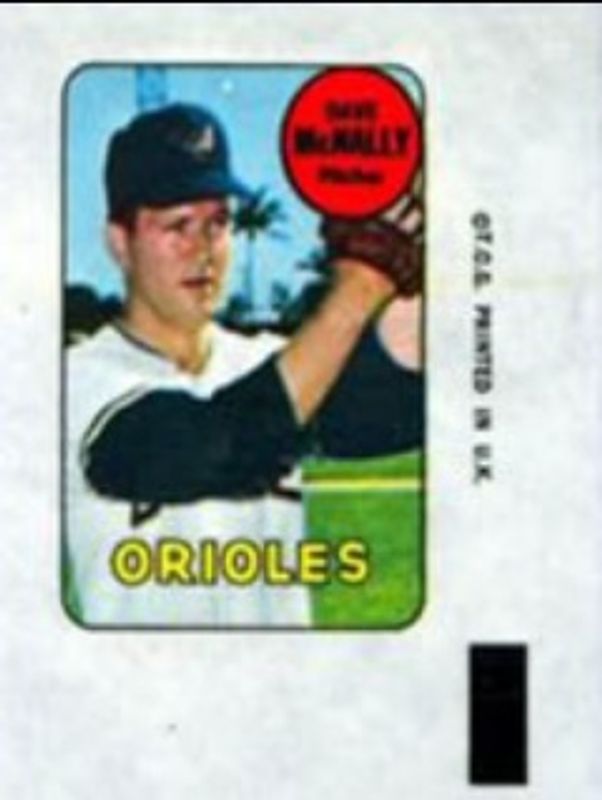 1969 Topps Decals