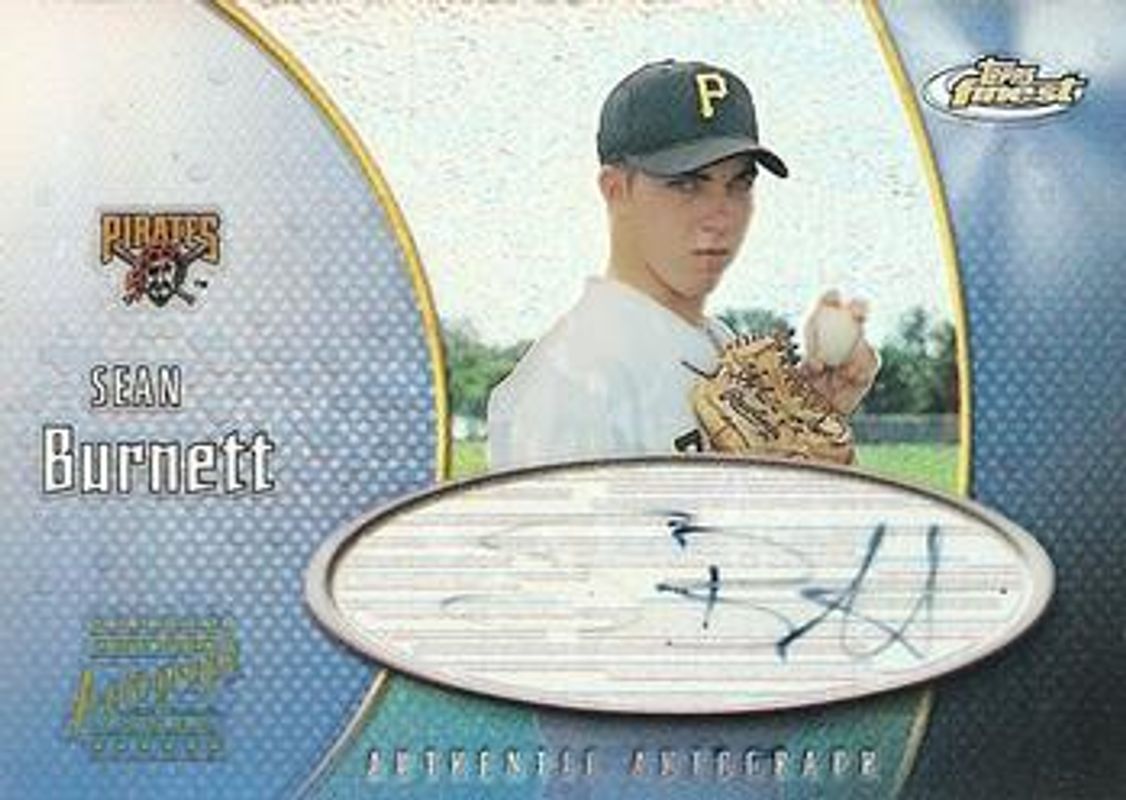 2001 Topps Finest #FA-SB Autographs