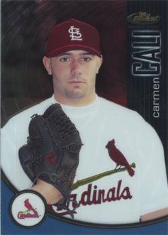 Carmen Cali 2001 Topps Finest #116 Base /999 Rookie RAW