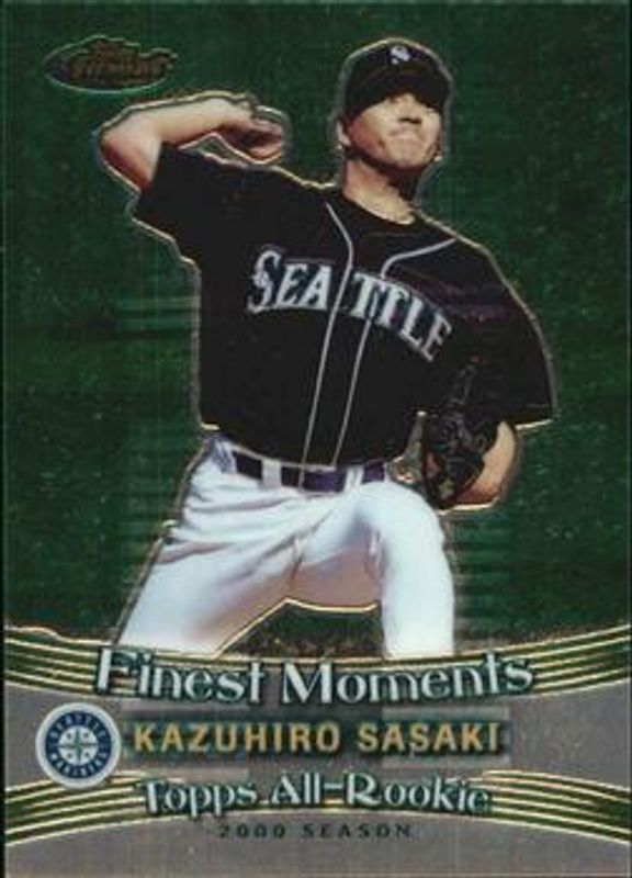 2001 Topps Finest #FM9 Finest Moments