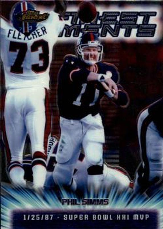 2000 Topps Finest #2 Finest Moments - Jumbo