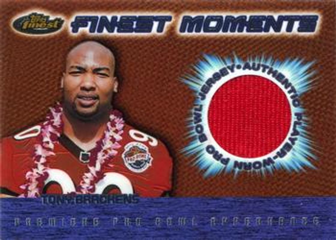 2000 Topps Finest #TB-DE Finest Moments - Pro Bowl Jerseys