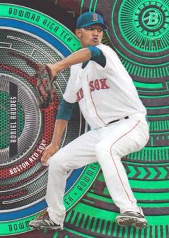 2017 Bowman High Tek #BHT-RR Green Rainbow /99