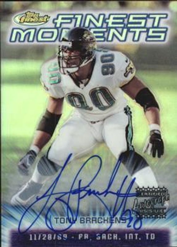 2000 Topps Finest #FM25 Finest Moments - Refractor Autograph