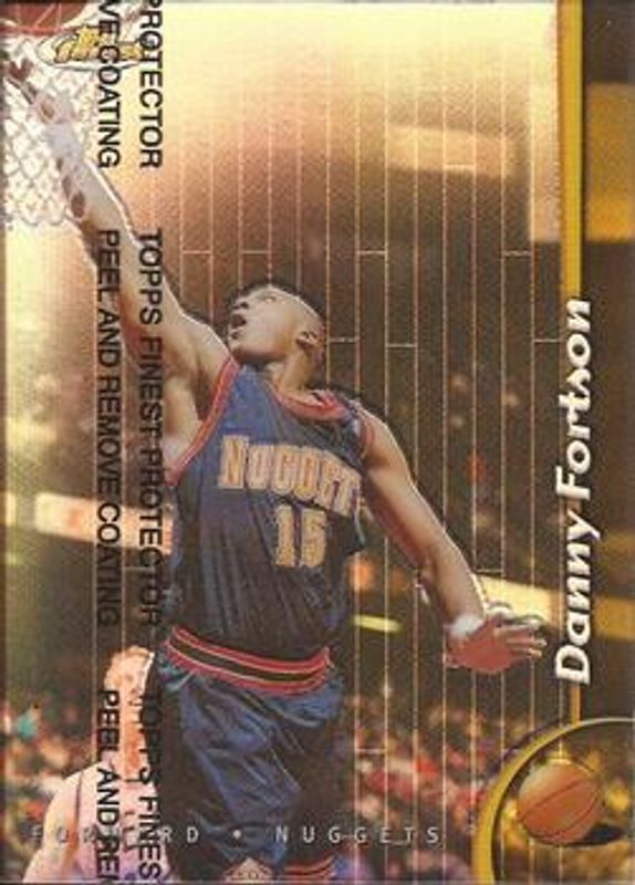 Danny Fortson 1998 Topps Finest #39 Refractor RAW