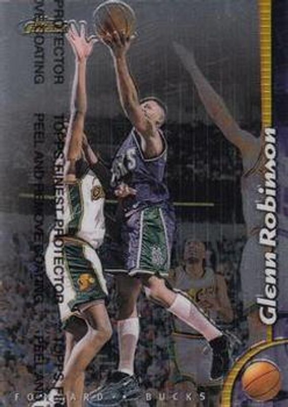 Glenn Robinson 1998 Topps Finest #185 Base RAW