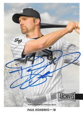 2017 Topps Archives Snapshots #AS-PK Autographs /20