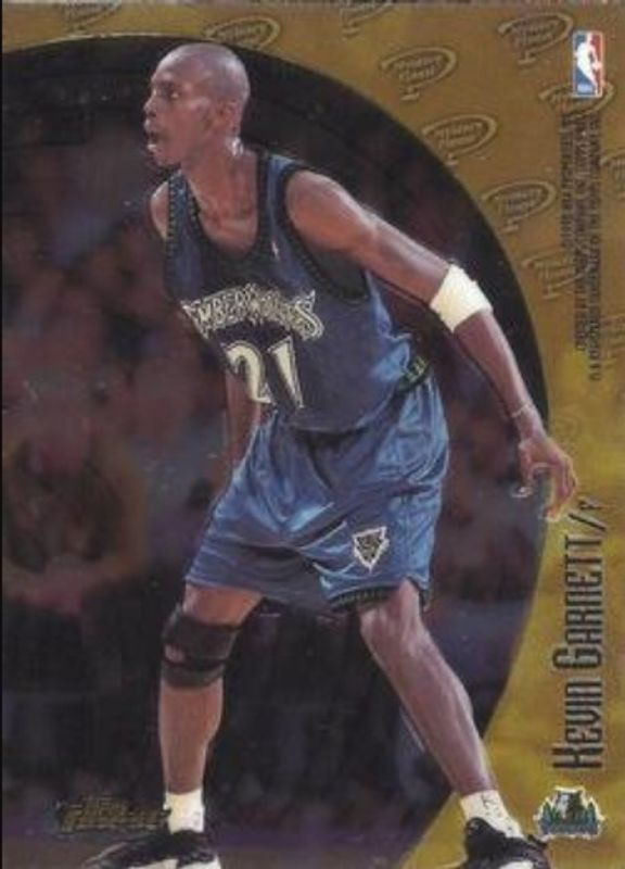 Kevin Garnett 1998 Topps Finest #M10 Mystery Finest RAW