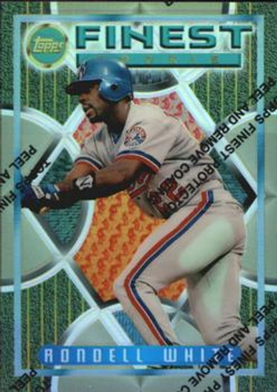 Rondell White 1995 Topps Finest #5 Refractor RAW