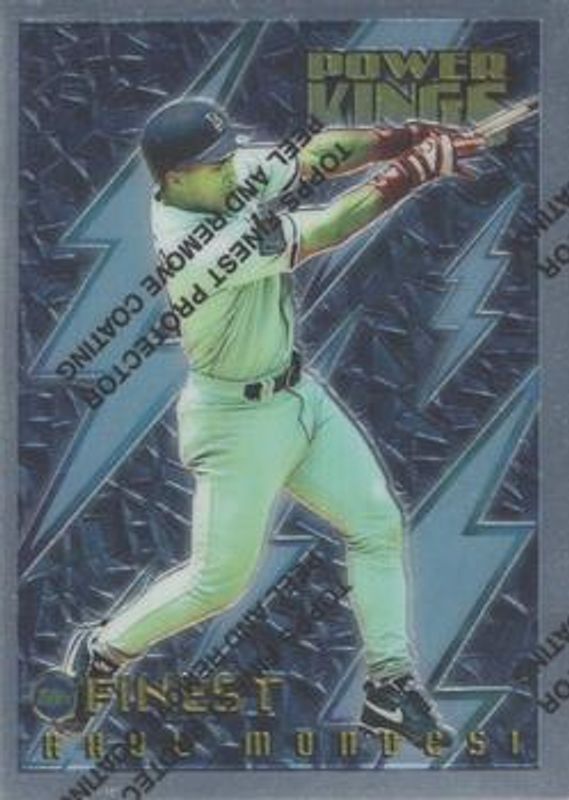 Raul Mondesi 1995 Topps Finest #PK2 Power Kings RAW