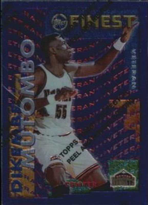 Antonio McDyess 1995 Topps Finest #RV-2 Veteran/Rookie RAW