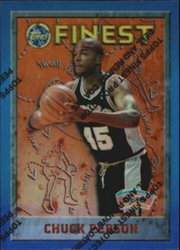 Chuck Person 1995 Topps Finest #146 Refractor RAW