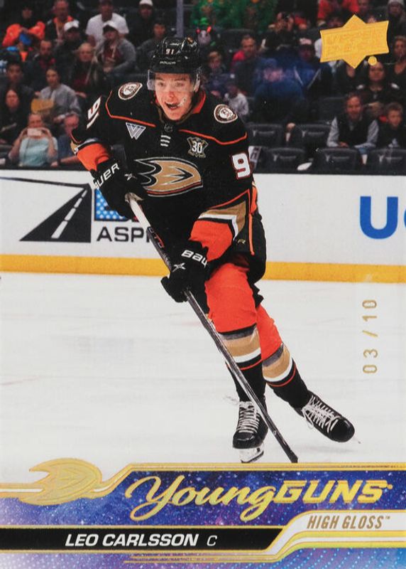 2023 Upper Deck #468 Young Guns - UD High Gloss /10