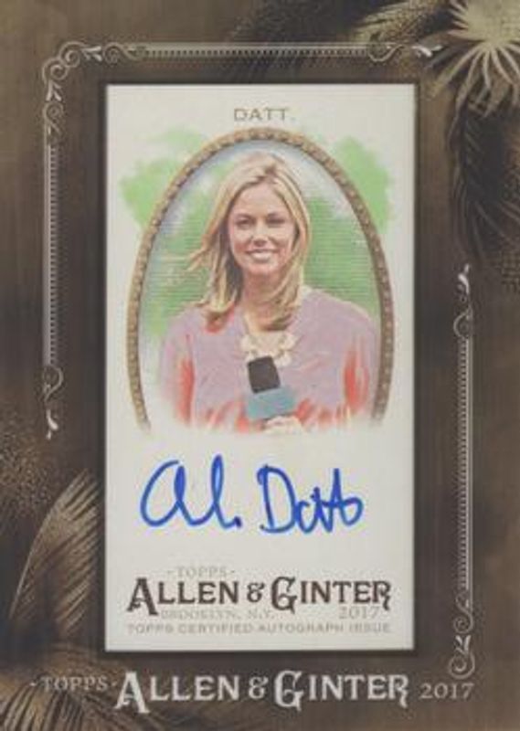 2017 Topps Allen & Ginter #MA-ADA Mini Framed Non Baseball Autographs
