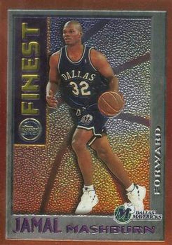 Jamal Mashburn 1995 Topps Finest #M19 Mystery RAW