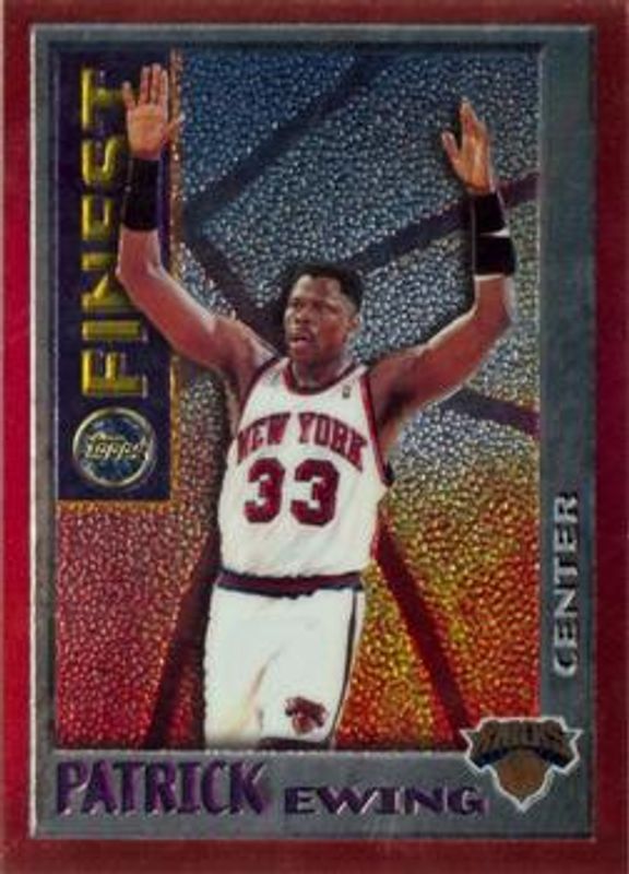 Patrick Ewing 1995 Topps Finest #M16 Mystery RAW