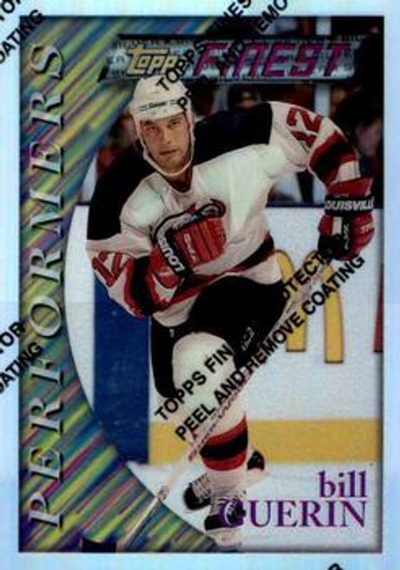 Bill Guerin 1995 Topps Finest #82 Refractor RAW